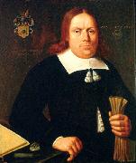 Lucas Luce Portrait of Adriaan van Eyck. painting